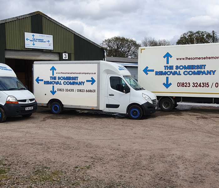 The Somerset Removal Company vehicle fleet